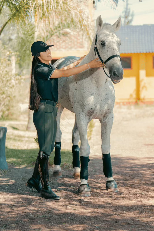 Pantalón De Montar Para Mujer – Breeches Ecuestres Con Tecnologia High Rise - vista trasera | Equinomex