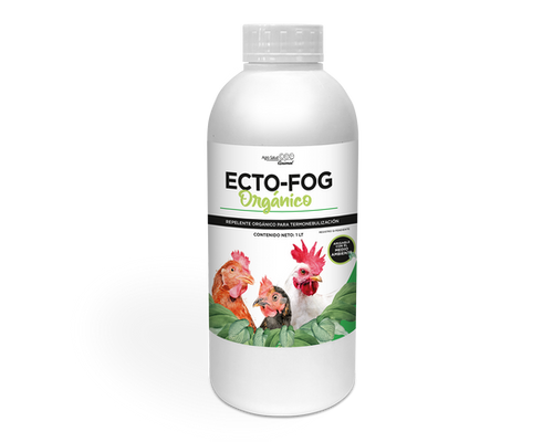 NO Ecto Fog Orgánico - Medicina Veterinaria Profesional (Repelente Orgánico para Termonebulización)