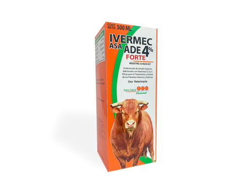 Ivermec Asa ADE 4% Forte - Medicina Veterinaria Profesional