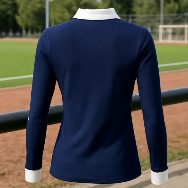 Camisa Ecuestre Manga Larga – Ajustable y Transpirable