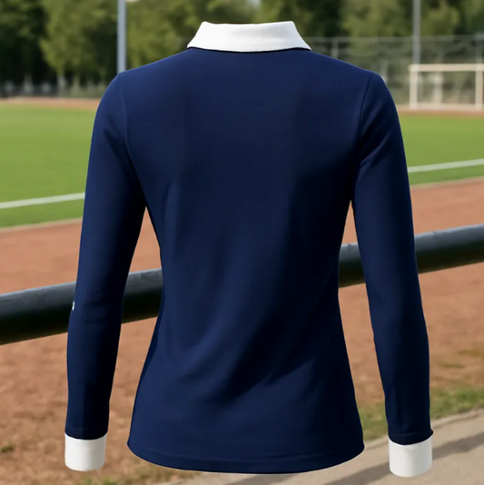 Camisa Ecuestre Manga Larga – Ajustable y Transpirable