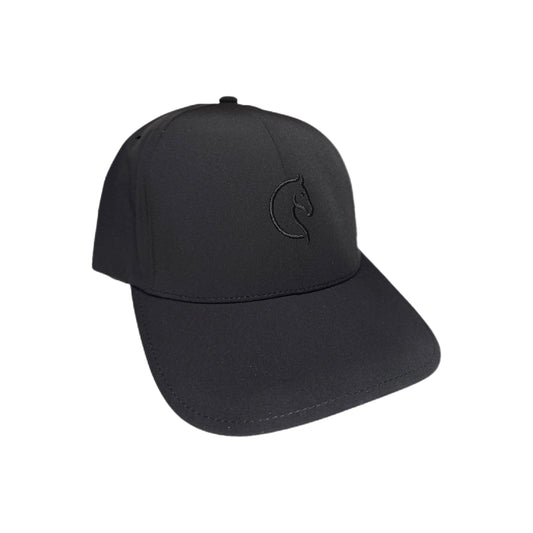 Gorra Bordado Negro - vista lateral | Equinomex