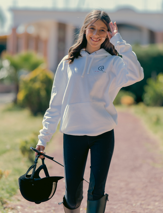 Hoodie Ecuestre – Comodidad y Calidez para Jinetes - vista lateral | Equinomex