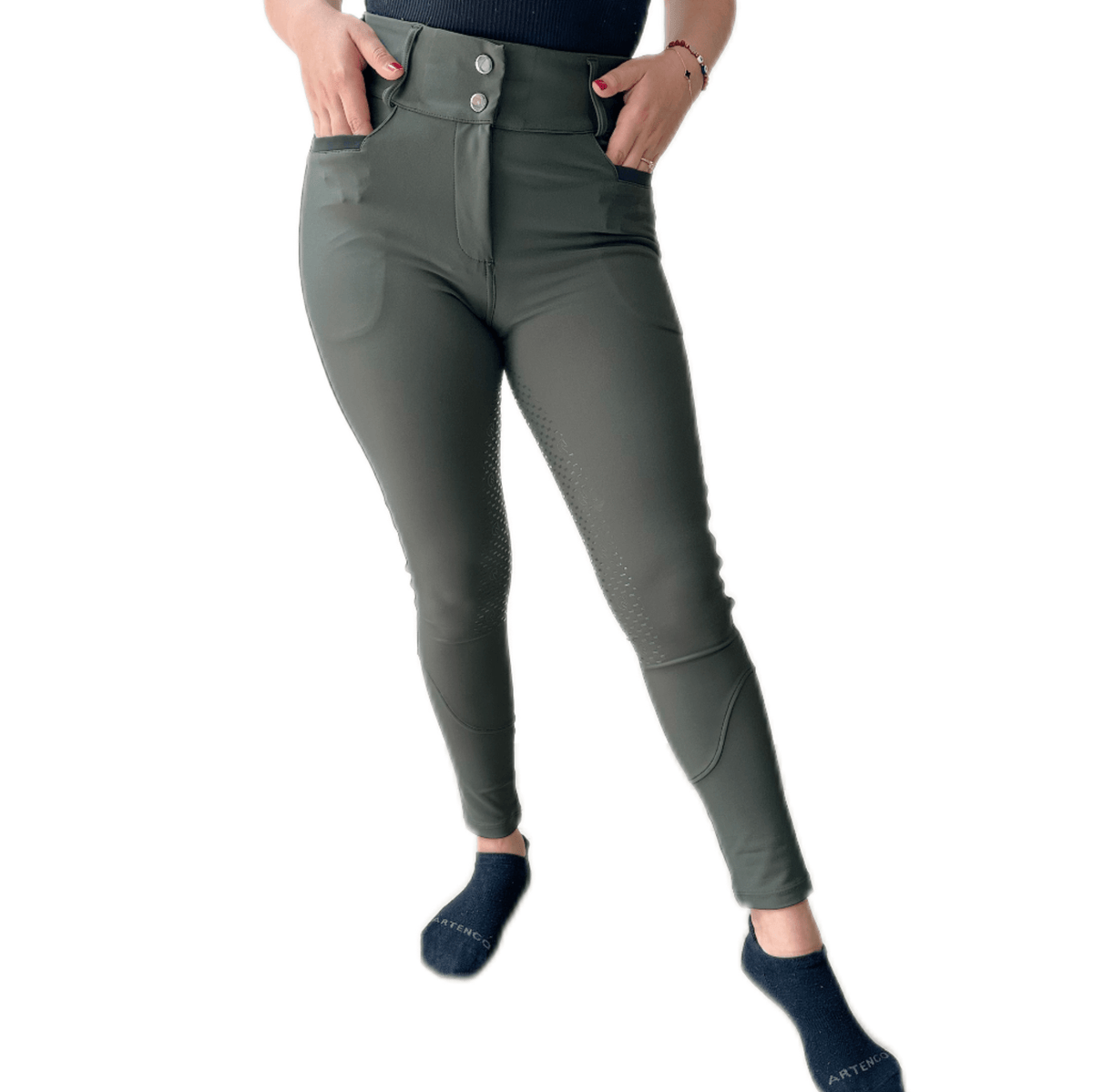 Breeches para mujer talla L, pantalón de montar – EQUINOMEX – vista 2
