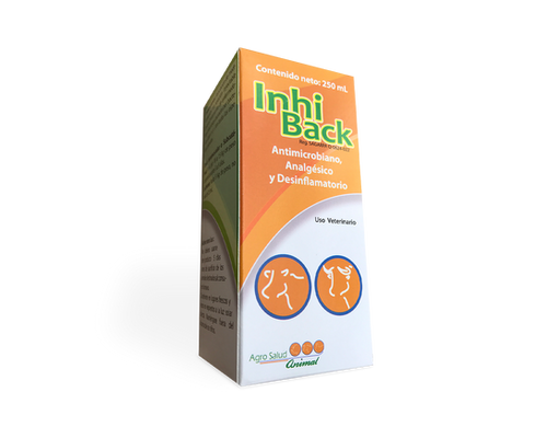 Inhi Back 25ml - Medicina Veterinaria Profesional para Todas las especies de animales.